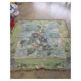 Large Hummingbird Throw Blanket