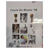 1998 World Cup Commemorative Stamp Sets