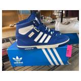Adidas Originals Blue High-Top Sneakers