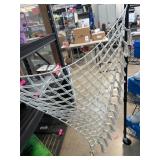 White Knotted Rope Toy Hammock