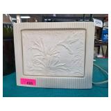 Decorative Electric Panel With Floral Relief