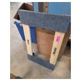 Wood and Carpet-Finished Furniture Dolly