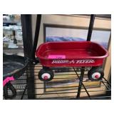 Red Radio Flyer Miniature Wagon