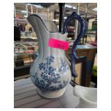 Decorative Blue and White Pitchers