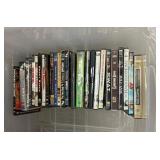 DVDs in Storage Tote