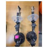 Ornate Metal Wall Sconces