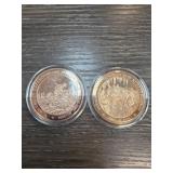 Commemorative Historical Coin Set in Cases