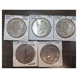 Five Ike Dollars, 1972-1978