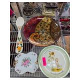 Decorative Plates and Spoon