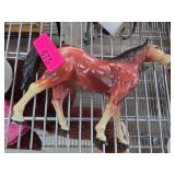 Diamond P Plastic Horse Figurine