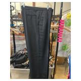 Black Polyester Dress Pants, Waist 42