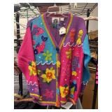 Colorful Storybook Knits Fish-Themed Cardigan