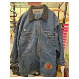 Trust by Monobaik Denim Jacket with Embroidery