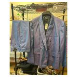 INC Slim Fit Suit Set in Blue