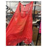 Love To Love Sheer Red Cross Tank Top