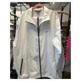 Nike White Jacket and Pants Set, Size XXL
