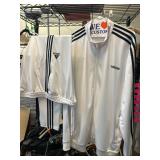 Adidas 2XL White Tracksuit Set