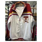 Team Roc XL Track Jacket with Embroidered Logo