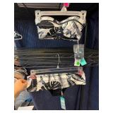 Black and White Two-Piece Swimwear Set