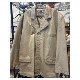Cougar Leather Jacket in Beige