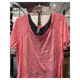 JMS Active Womenï¿½s Pink Raglan Sleeve Top
