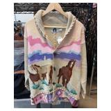 Handknit Storybook Knits Sweater with Horse Design