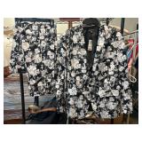 INC Floral Slim Fit Blazer and Pants Set