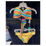 Multicolor Swimwear Set With Tags