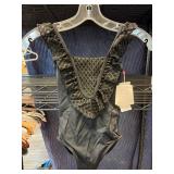 Black Lace Childrenï¿½s Swimsuit