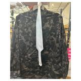 INC Menï¿½s Paisley Shirt With Tie Accessory
