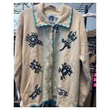 Storybook Knits Animal Motif Cardigan Sweater