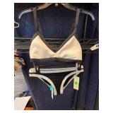 Two-Piece Colorblock Swimwear Set