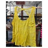 Yellow Bobbie Brooks Sheer Tank Top