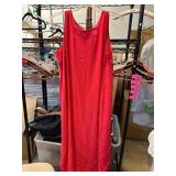 Red Montï¿½e Collection Sleeveless Dress