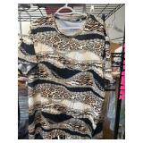 Guess XXL Animal Print Short-Sleeve Shirt