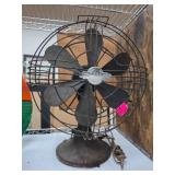 Herman Electric Vintage Metal Fan