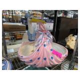 Ceramic Stork Planter by Atlantic Mold