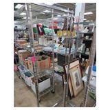 Metal Garment Rack with Chrome Finish