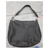 Michael Kors Black Leather Shoulder Bag