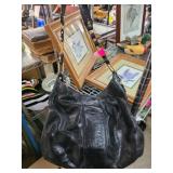 Tory Burch Black Leather Shoulder Bag