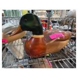 Hand-Painted Wooden Duck Decoy John W. Ball