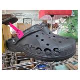 Gray Crocs Clog Sz 11 with Ventilation Holes