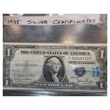 1935 One Dollar Silver Certificate