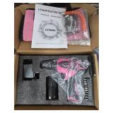 Lithium Electric Cordless Drill Set