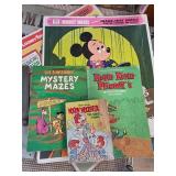 Vintage Puzzle and Activity Books