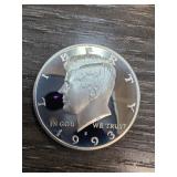 1993 Silver Kennedy Half Dollar