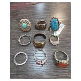 Rings in Mixed Materials