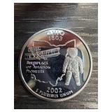 2002 Ohio Silver Quarter Coin