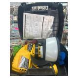 Handheld Paint Spray Gun in Storage Case