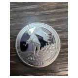 2016 Silver Fort Moultrie Quarter Dollar Coin